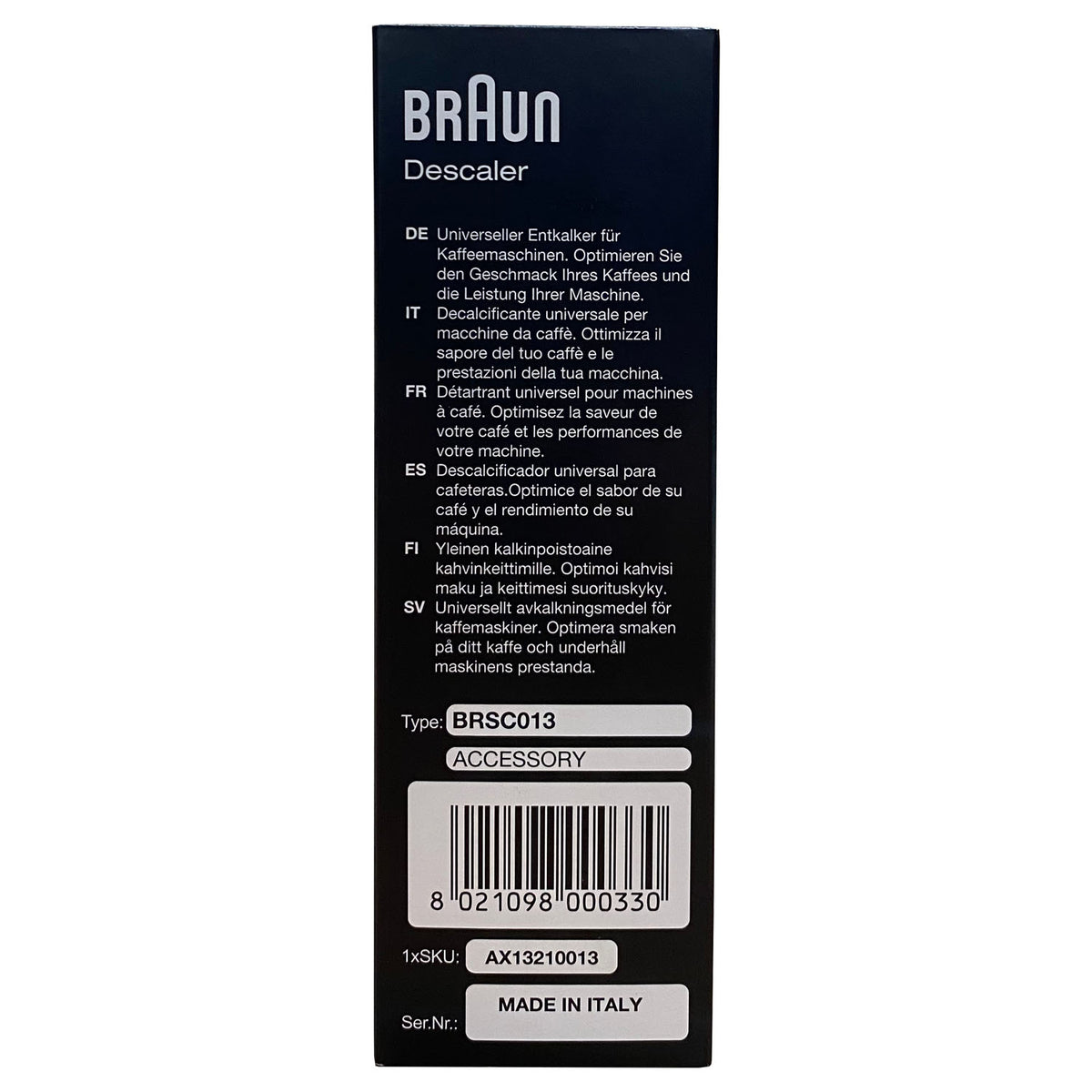BRAUN BRSC013 Entkalker 200ml