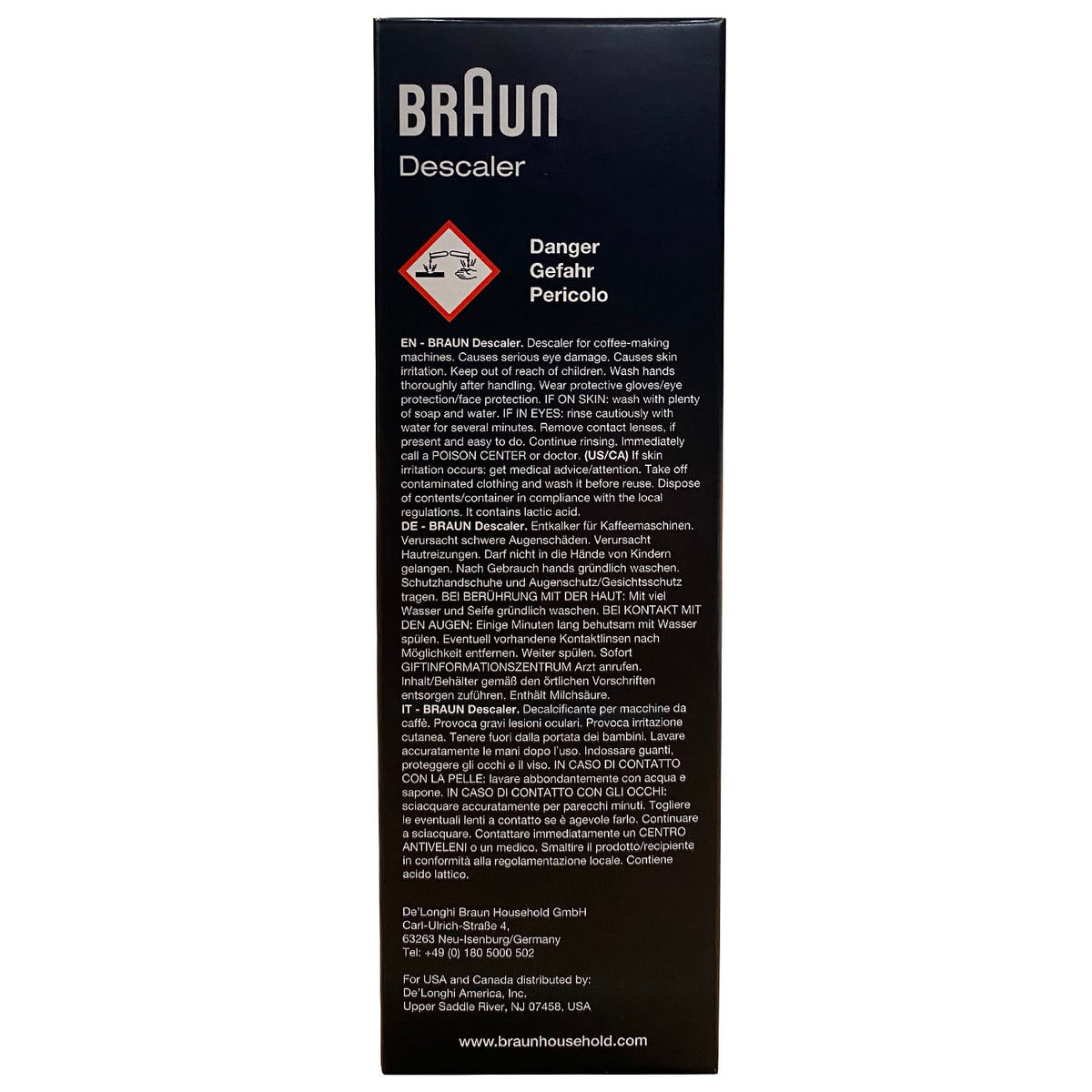 BRAUN BRSC013 Entkalker 200ml
