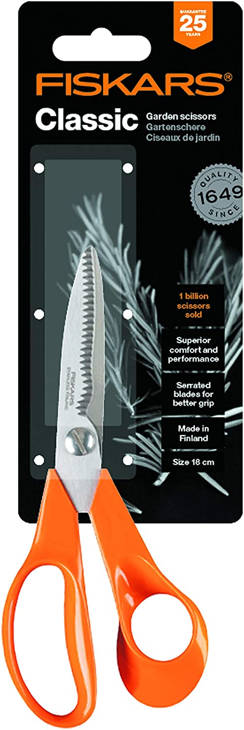 FISKARS Classic Gartenschere 18cm rechtshändig
