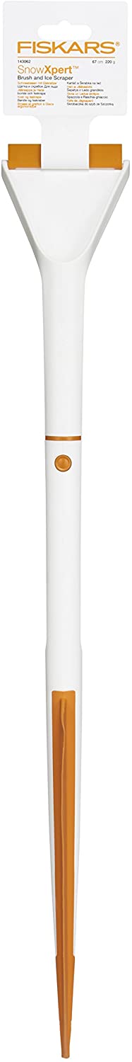FISKARS SnowXpert Schneebesen mit Eiskratzer