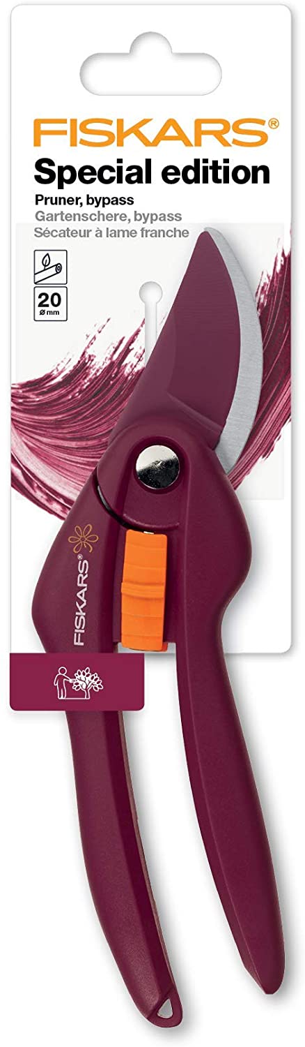 FISKARS Bypass-Gartenschere P26 Merlot