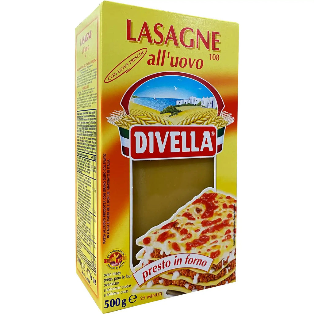 DIVELLA Lasagne Platten 108 all'uovo 500g