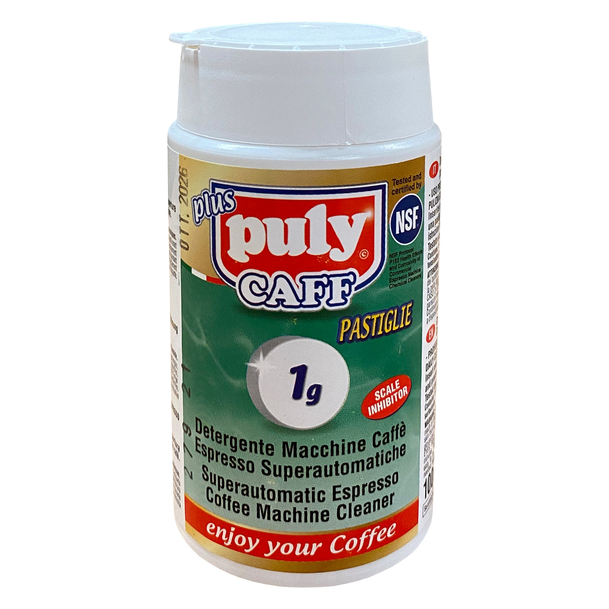 PULY PLUS Reinigungstabs für Kaffeevollautomat 1.0g