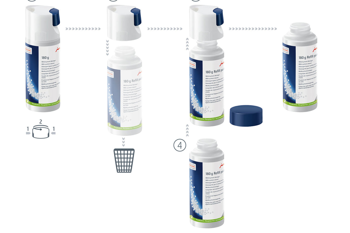 JURA Milchsystemreiniger Mini-Tabs Nachfüll-Dose 180g