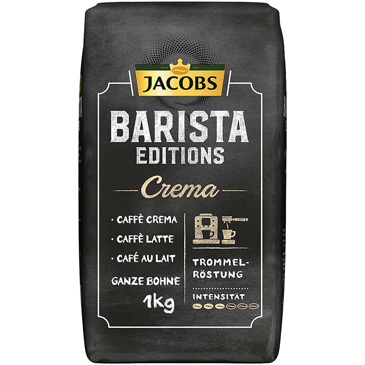 JACOBS BARISTA CREMA ganze Bohnen 1000g