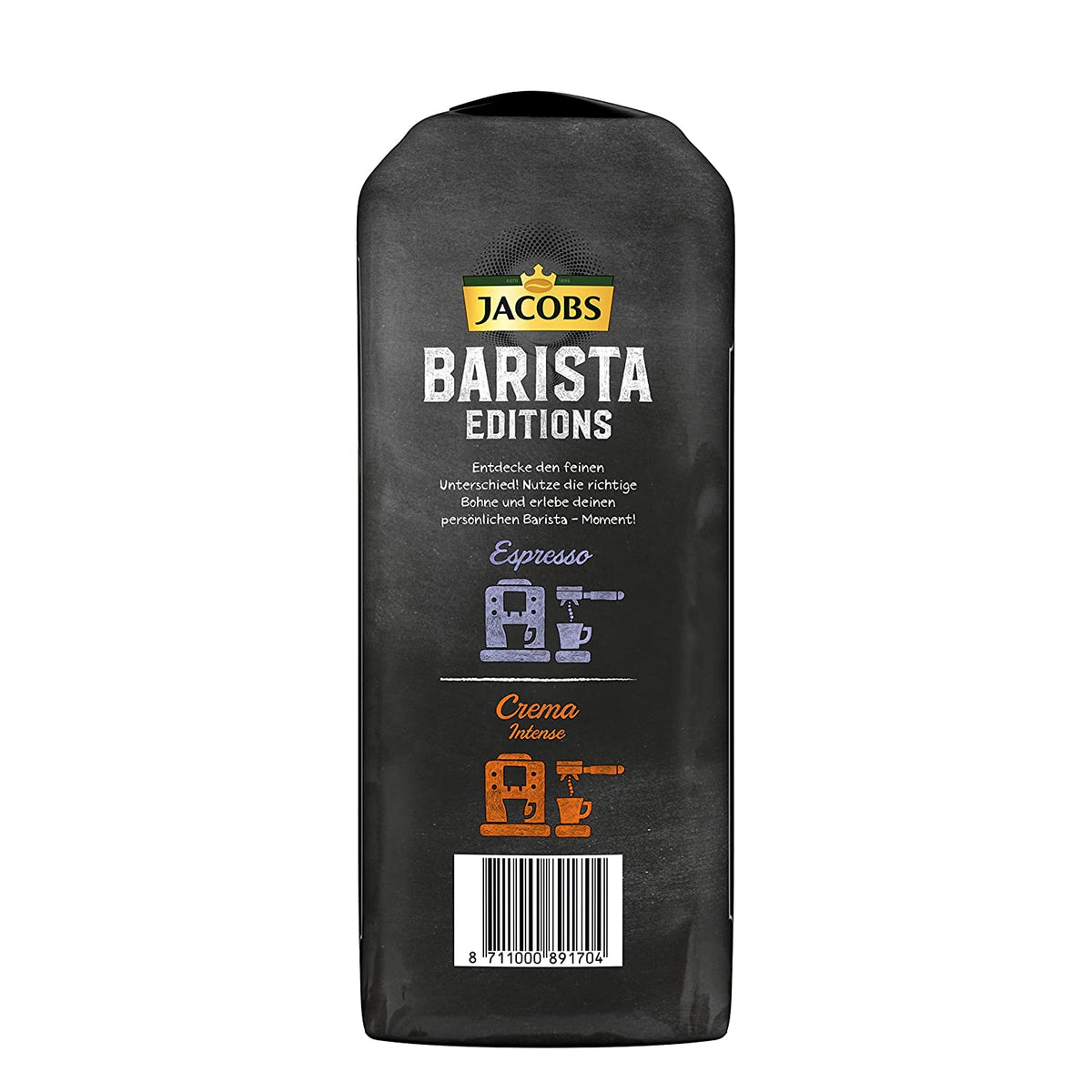 JACOBS BARISTA CREMA ganze Bohnen 1000g