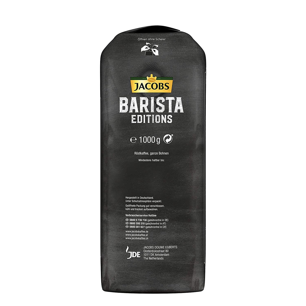 JACOBS BARISTA CREMA ganze Bohnen 1000g