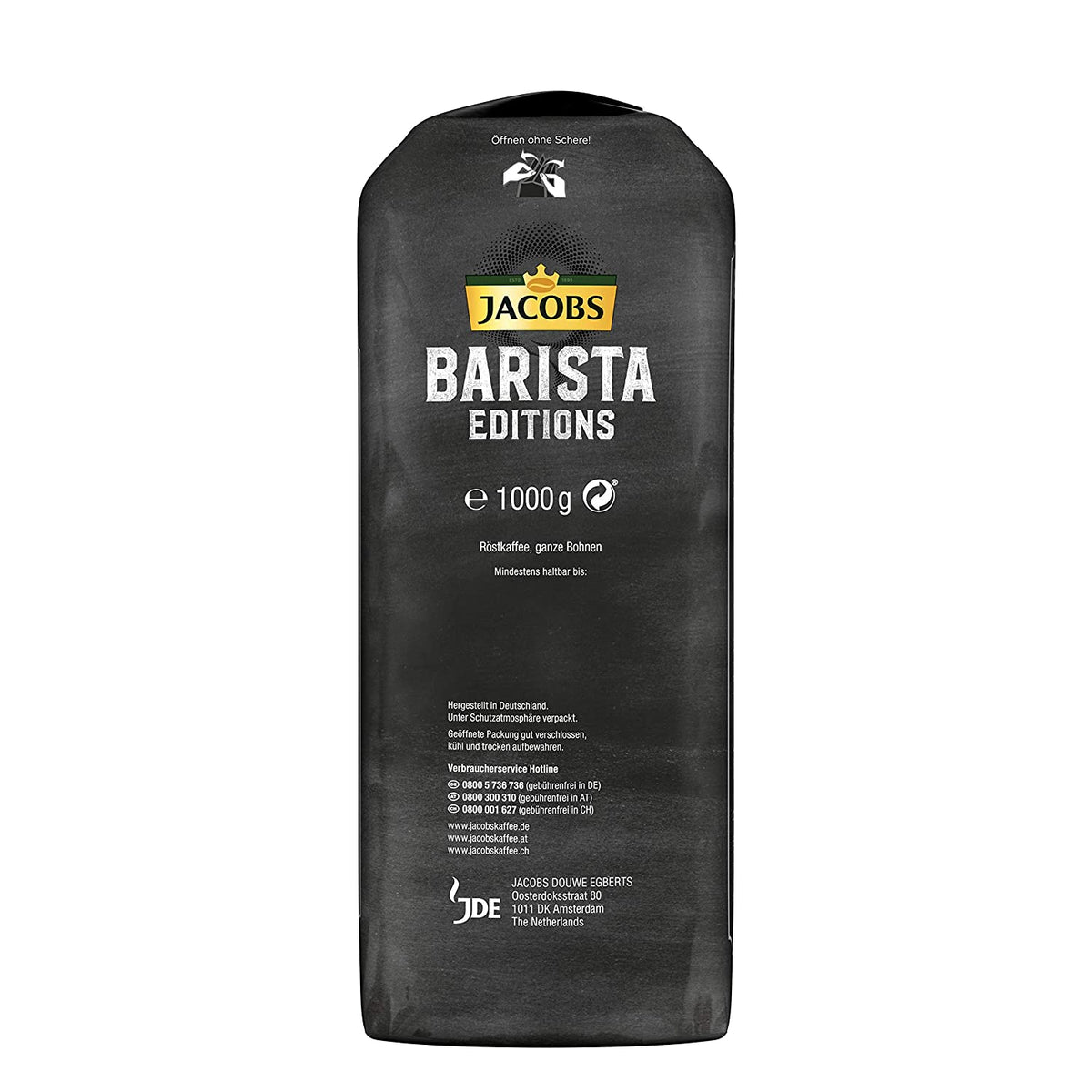 JACOBS BARISTA CREMA INTENSE ganze Bohnen 1000g