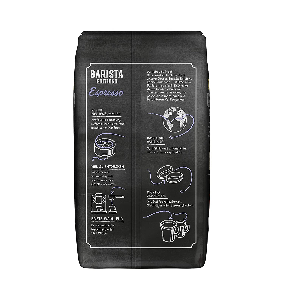 JACOBS BARISTA ESPRESSO ganze Bohnen 1000g
