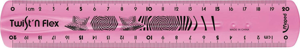 Maped Flachlineal Twist'n Flex, 200 mm, unzerbrechlich