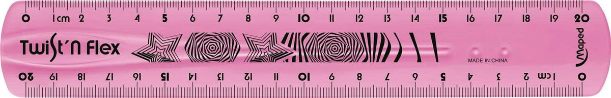 Maped Flachlineal Twist'n Flex, 200 mm, unzerbrechlich