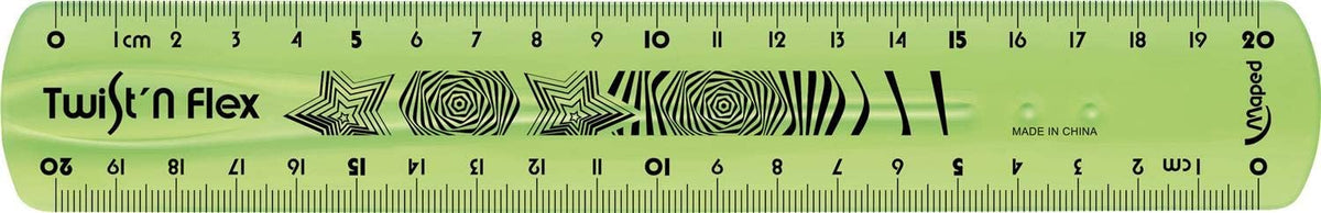 Maped Flachlineal Twist'n Flex, 200 mm, unzerbrechlich