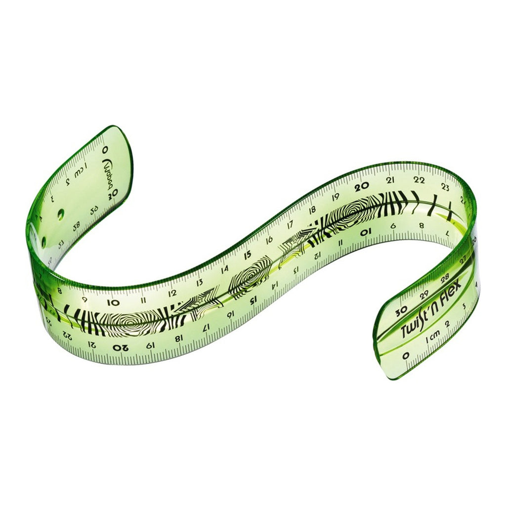 Maped Flachlineal Twist'n Flex, 300 mm, farbig sortiert