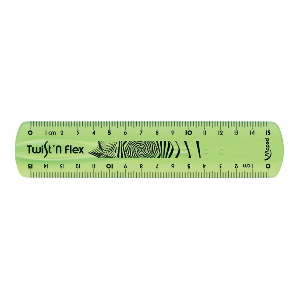 Maped Flachlineal Twist'n Flex, 150 mm, unzerbrechlich