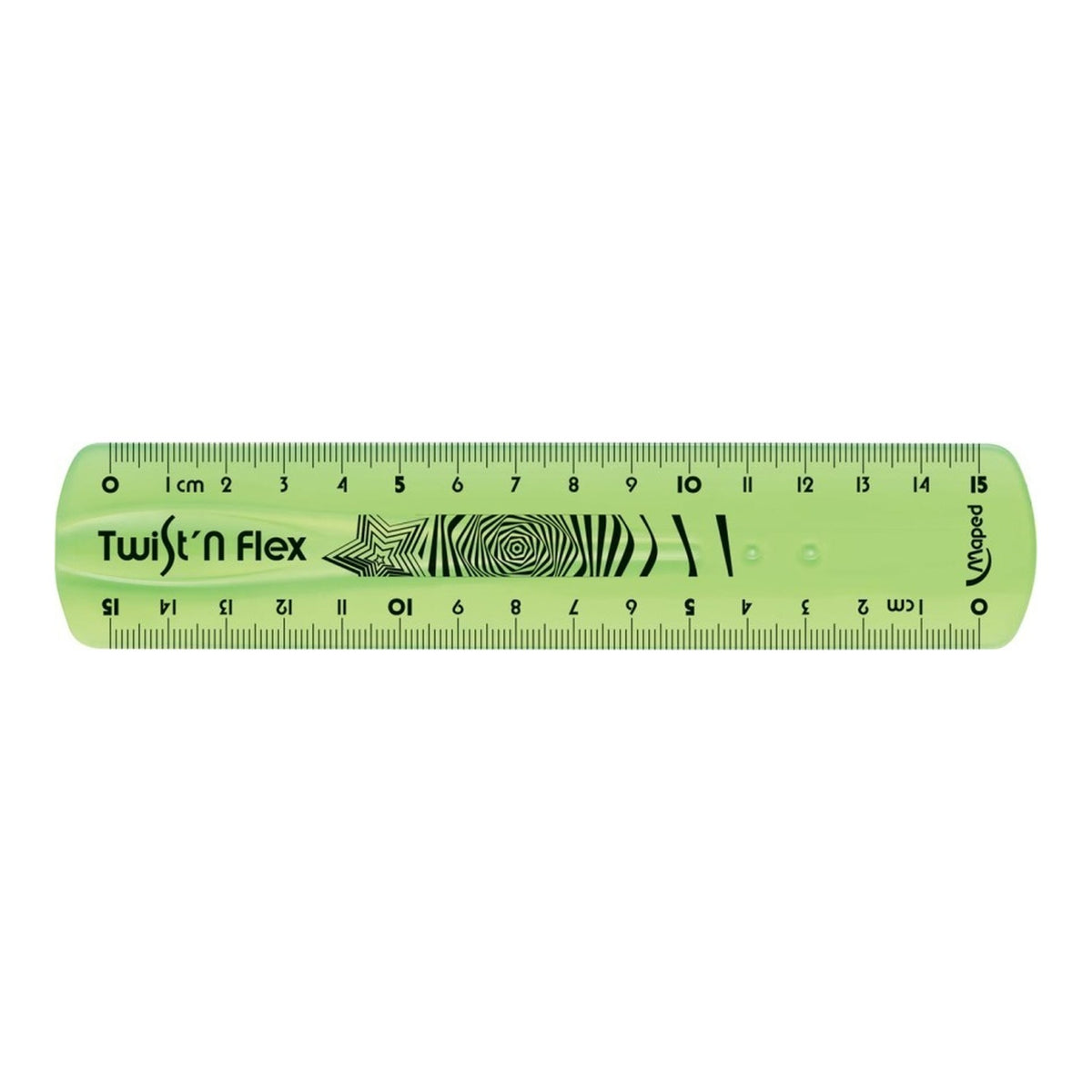 Maped Flachlineal Twist'n Flex, 150 mm, unzerbrechlich