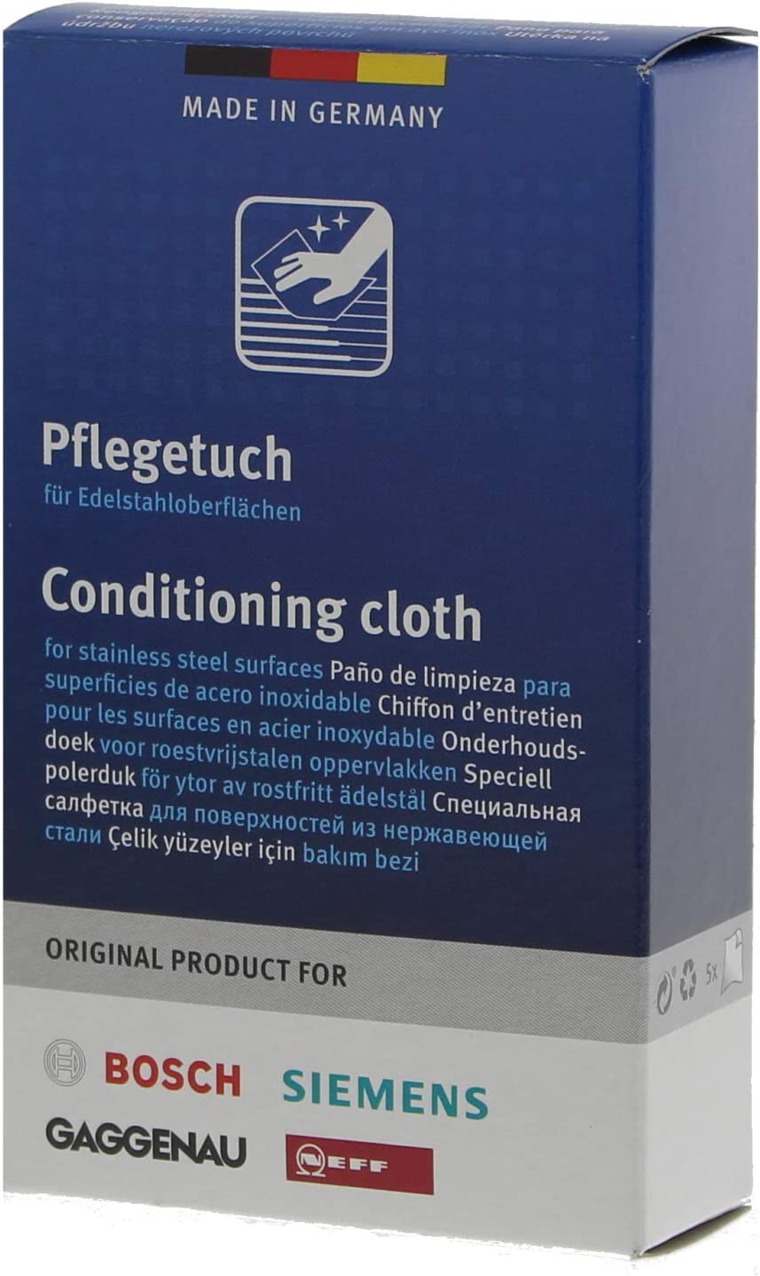 BSH Pflegetuch für Edelstahl Oberflächen