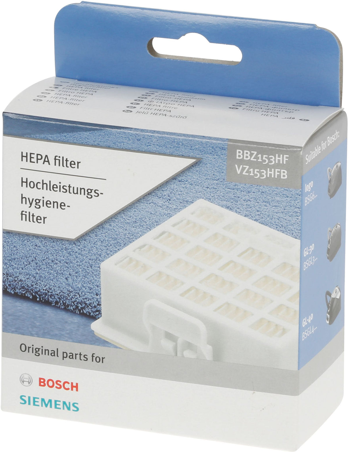 BSH 00578731 HEPA Filter für BBZ153HF, VZ153HFB
