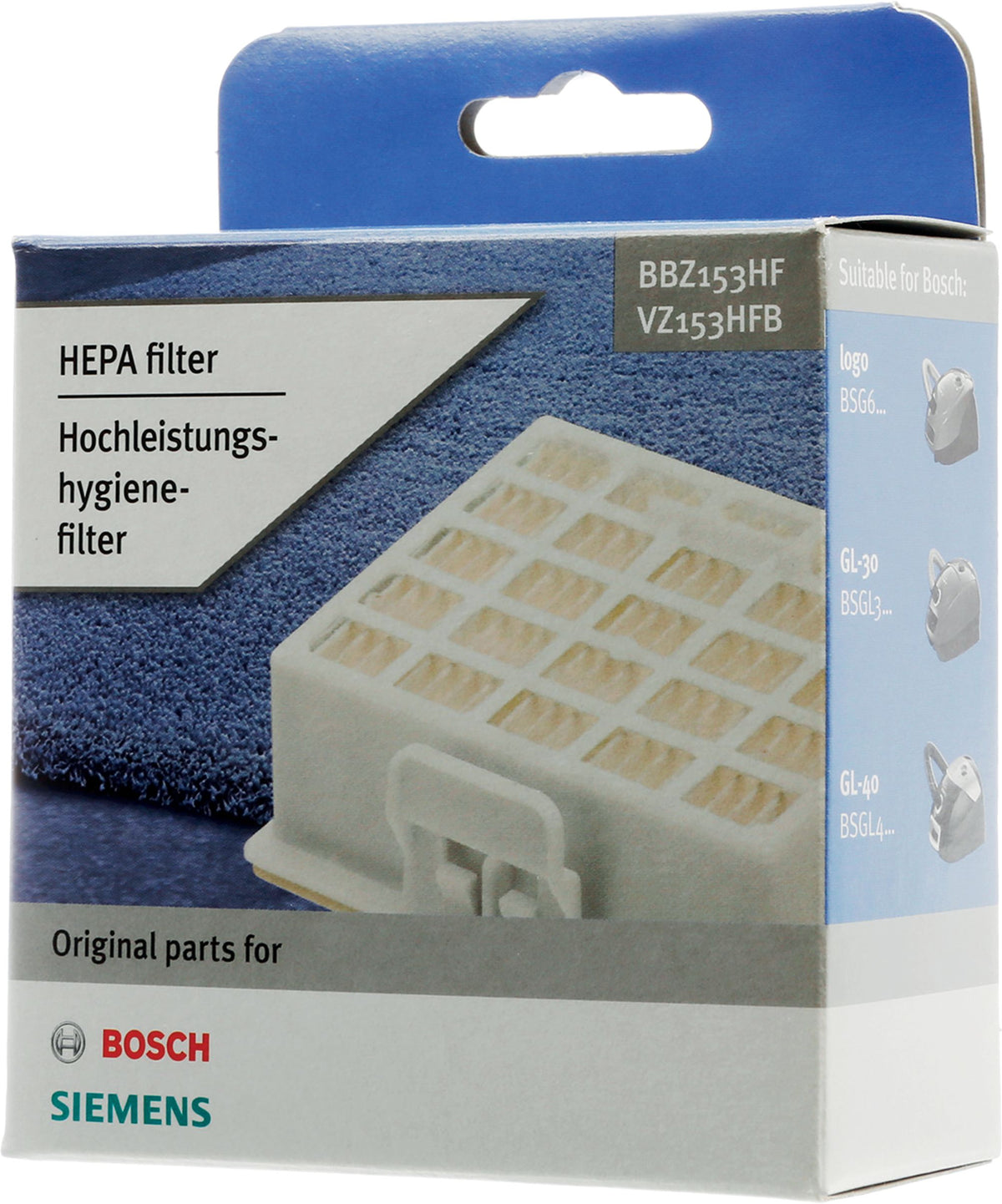 BSH 00578731 HEPA Filter für BBZ153HF, VZ153HFB