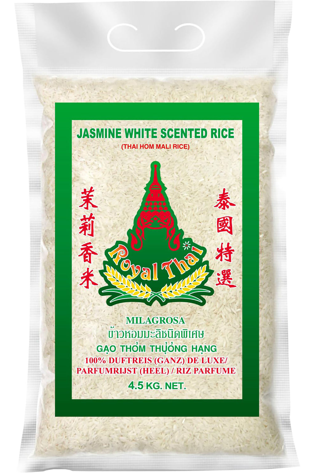 ROYAL THAI RICE Jasmin Reis 4.5 KG