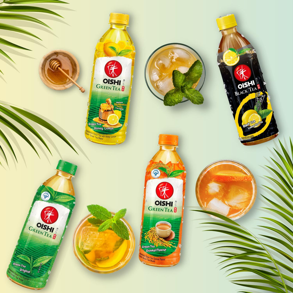 OISHI Green Tea Drink Honey Lemon 500ml