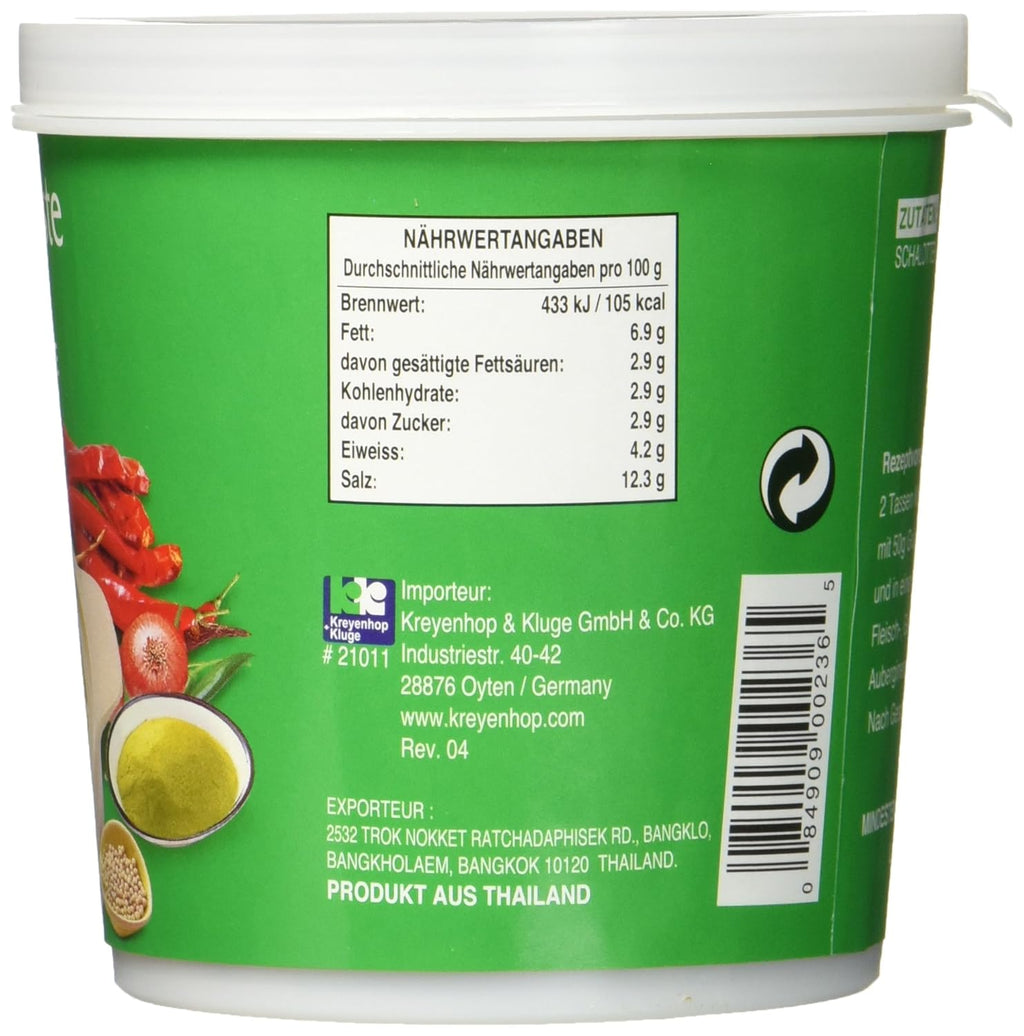 COCK Green Curry Paste 400g Dose