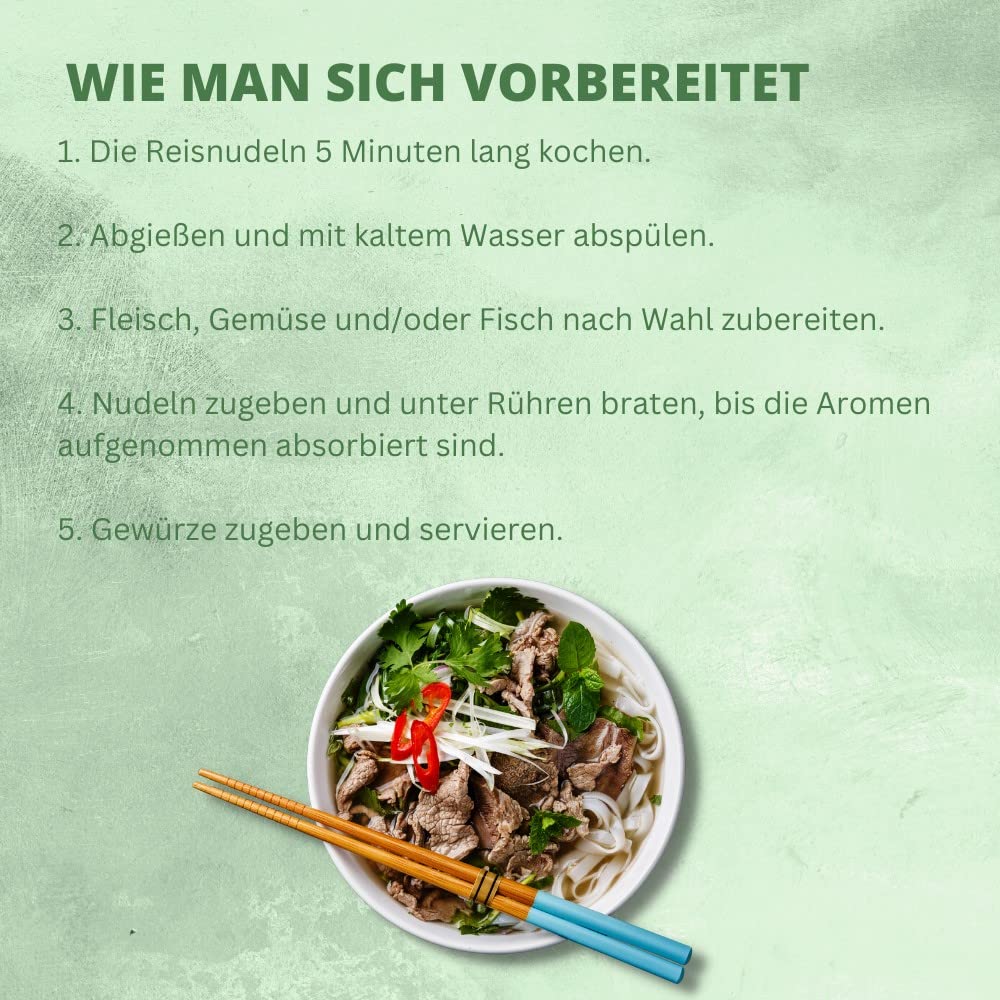 BAMBOO TREE Rice Noodle 1mm Reisnudeln 400g