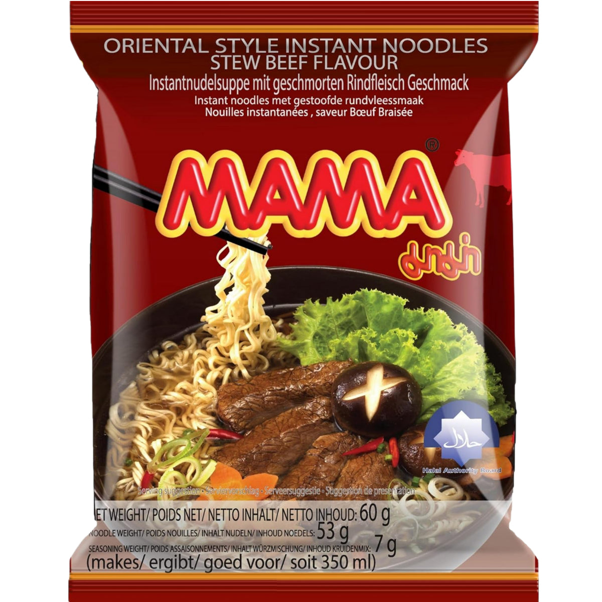 MAMA Instant Nudeln Stew Beef 60g Blister