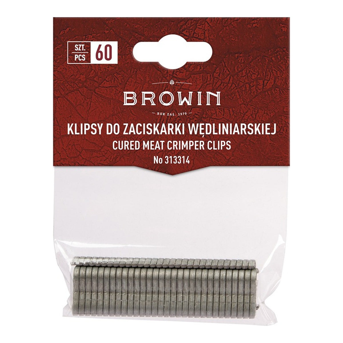 BROWIN Clips für Wurstclipper 60pcs.