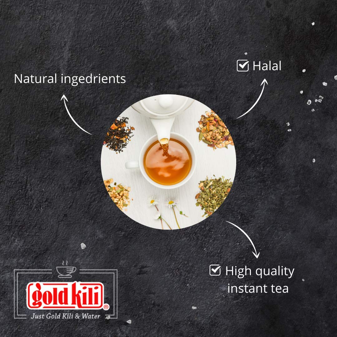 GOLD KILI Matcha Latte Instant Pulver 10x25g