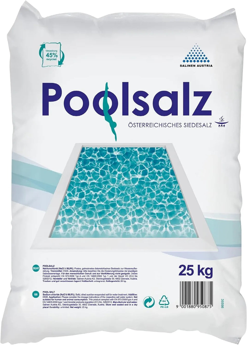 SALINEN Poolsalz 25 KG