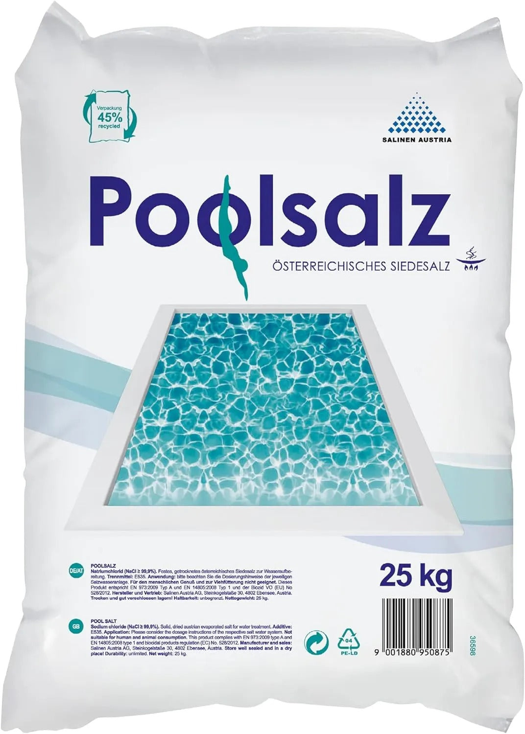 SALINEN Poolsalz 25 KG