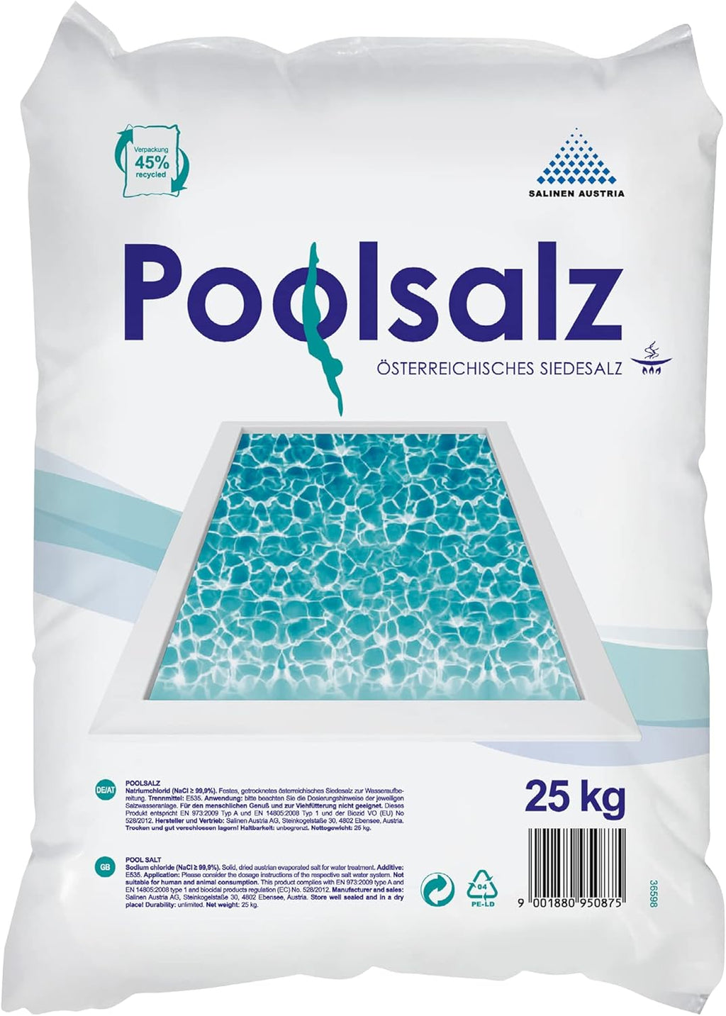 SALINEN Poolsalz 25 KG