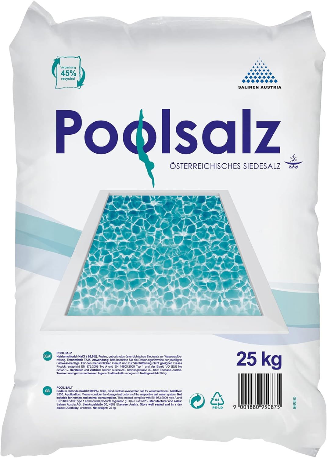 SALINEN Poolsalz 25 KG