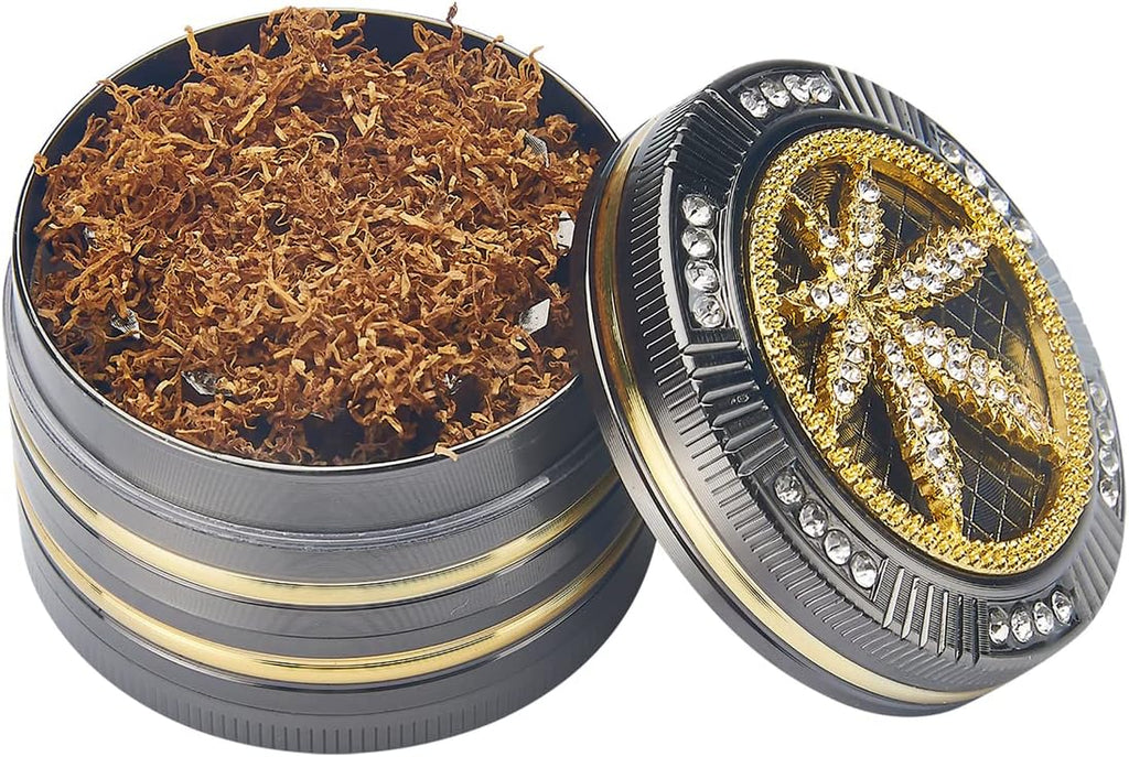 CHAMP HIGH Grinder Leaf Bling Bling 5 cm 4 Layers