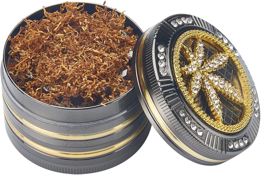 CHAMP HIGH Grinder Leaf Bling Bling 5 cm 4 Layers