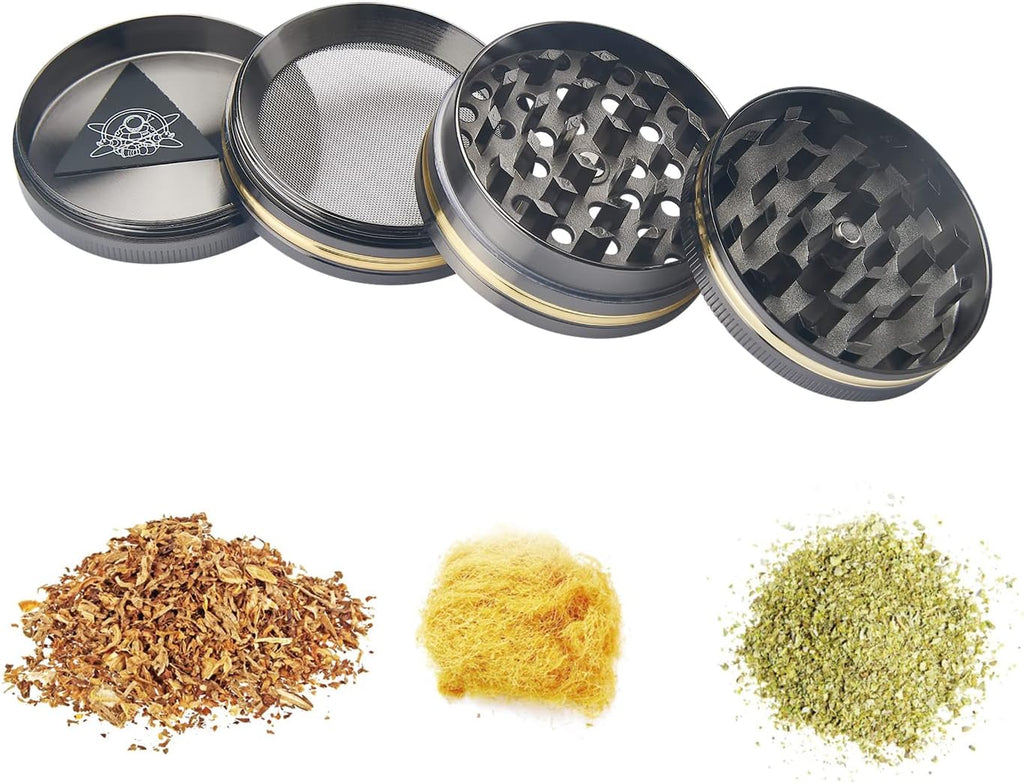 CHAMP HIGH Grinder Leaf Bling Bling 5 cm 4 Layers