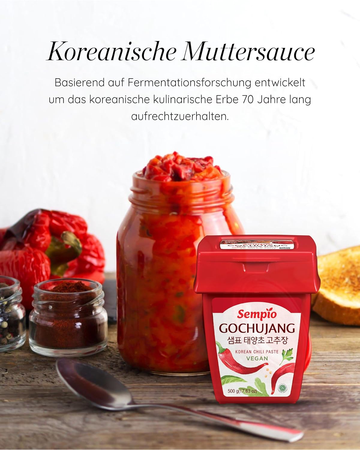 SEMPIO Gochujang Korean Red Chili Paste 500g