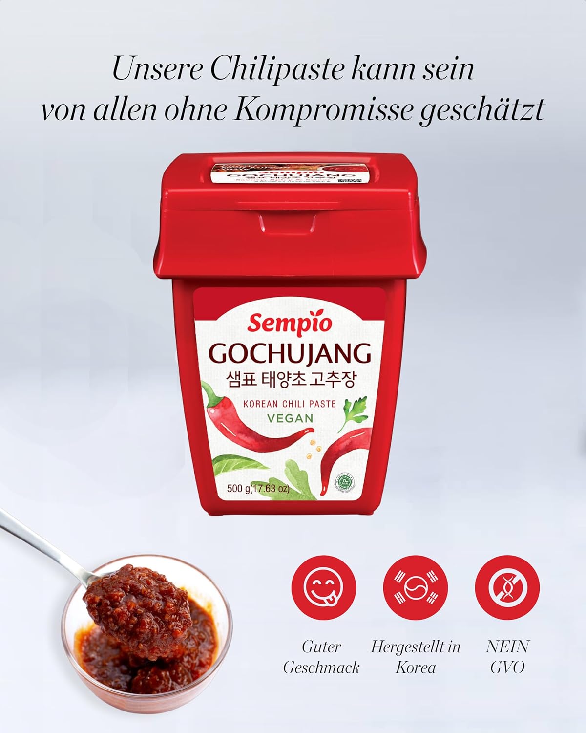 SEMPIO Gochujang Korean Red Chili Paste 500g