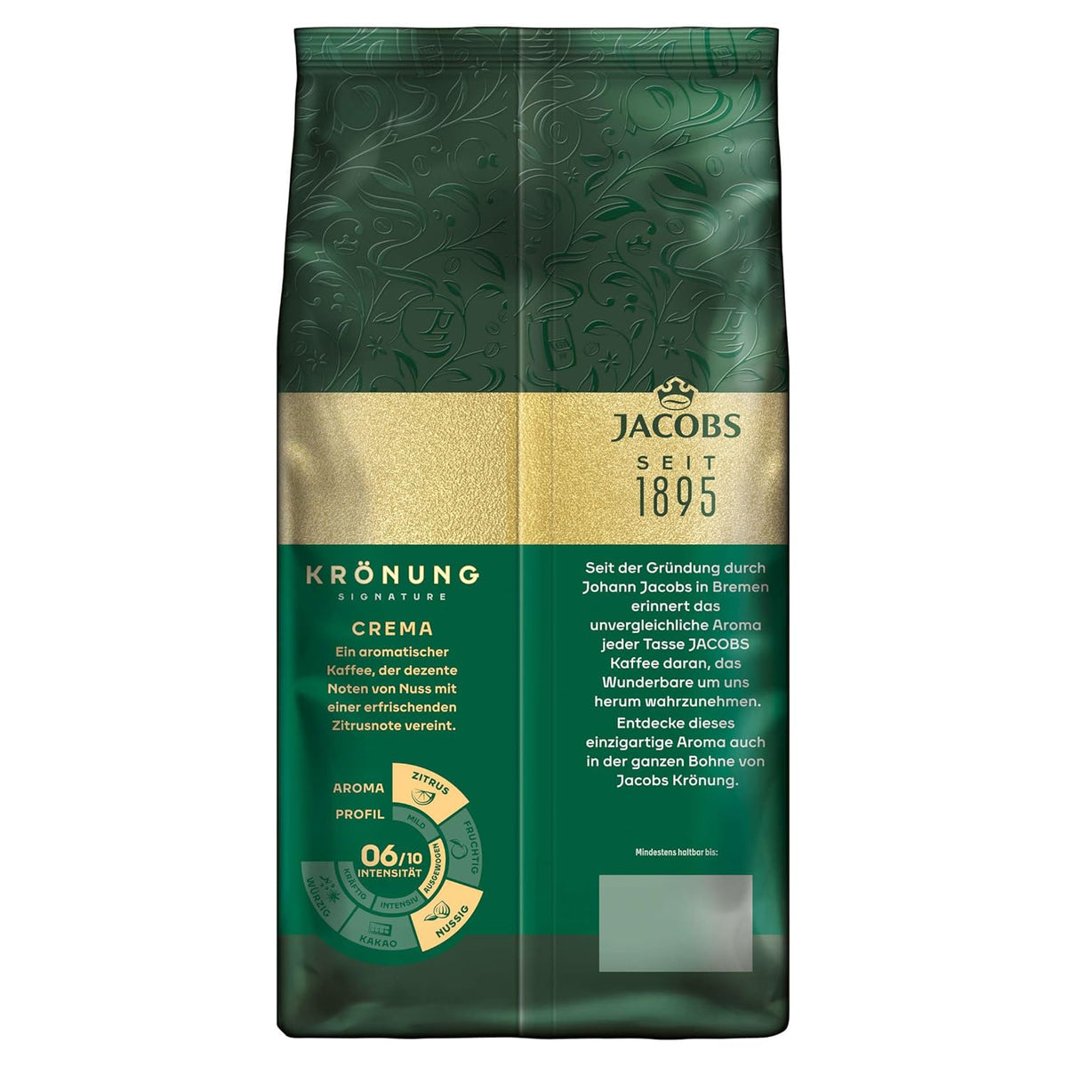 JACOBS KRÖNUNG CREMA ganze Bohnen 1000g