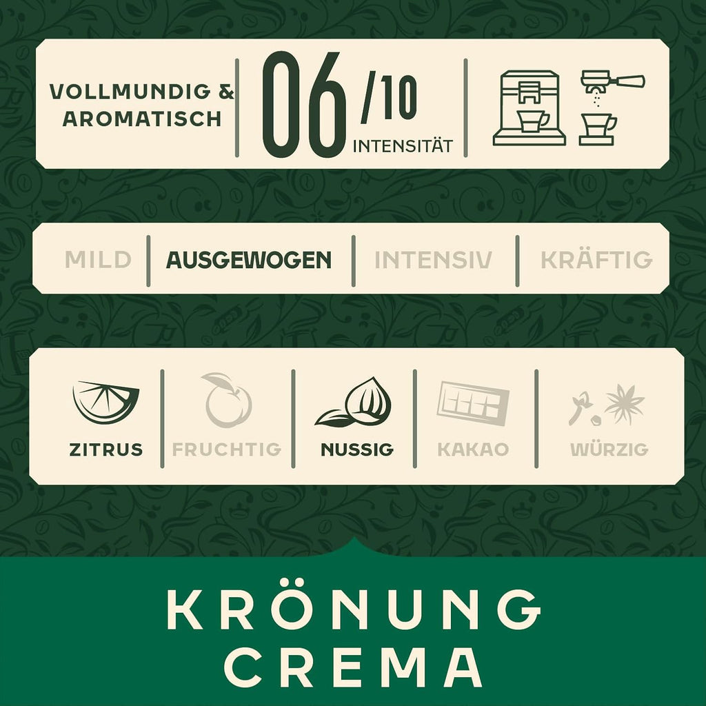 JACOBS KRÖNUNG CREMA ganze Bohnen 1000g