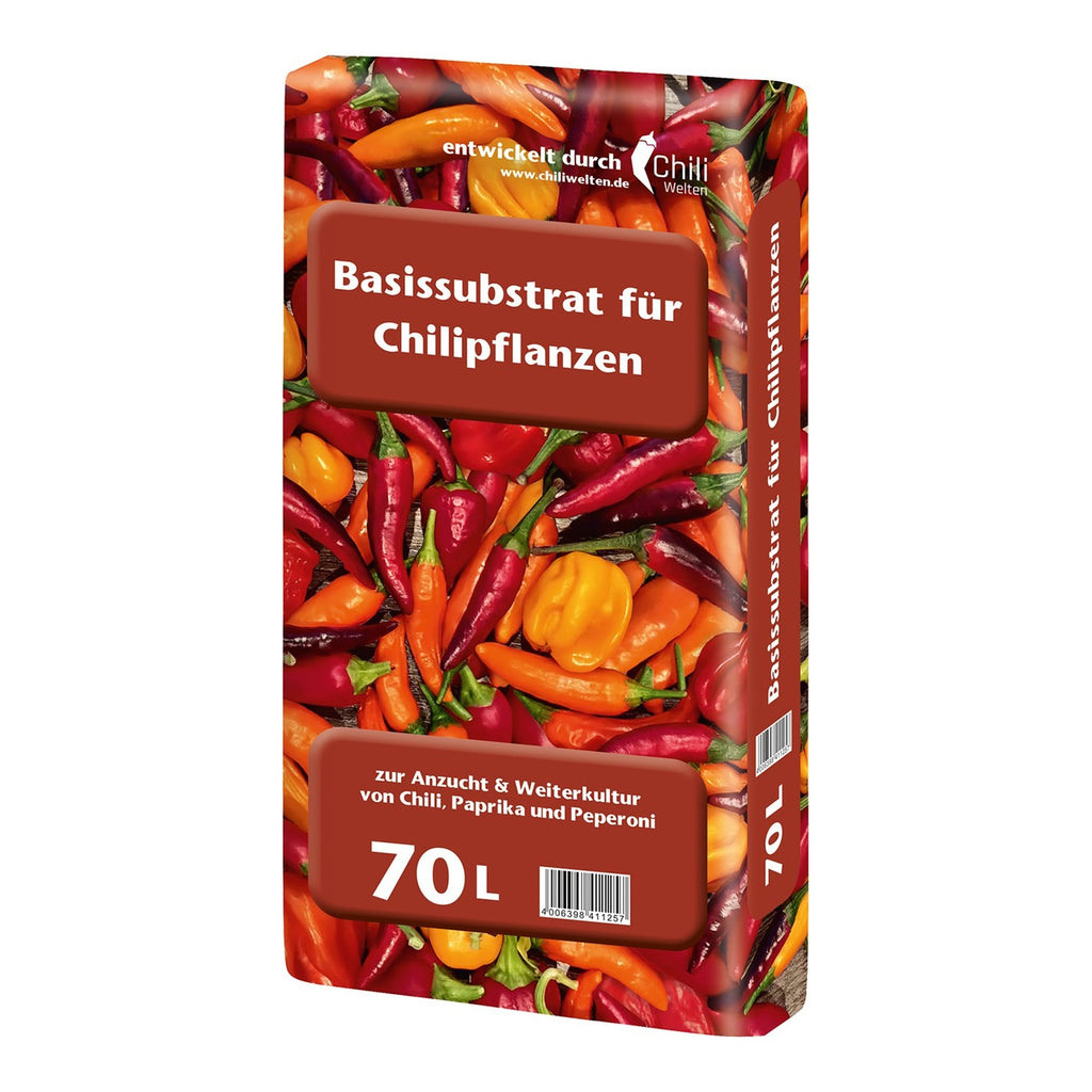 FLORAGARD Basissubstrat für Chillipflanzen 70L