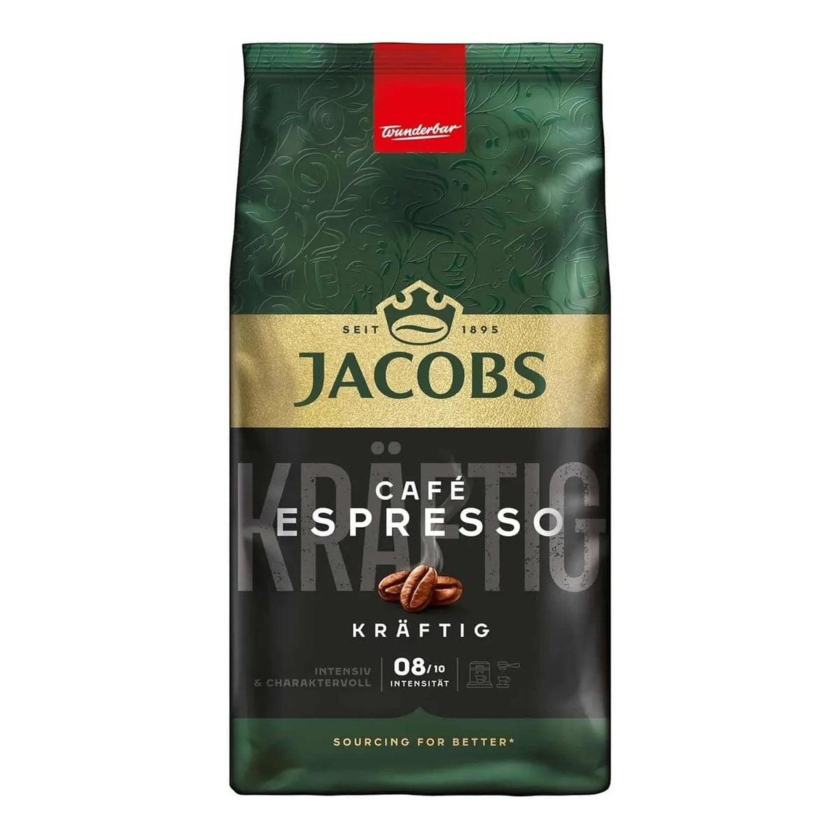 JACOBS CAFE ESPRESO KRÄFTIG ganze Bohnen 1000g