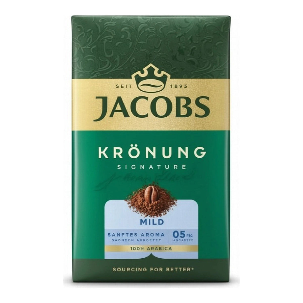 JACOBS KRÖNUNG MILD Kaffee gemahlen 500g