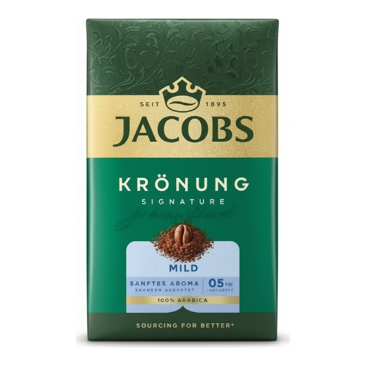 JACOBS KRÖNUNG MILD Kaffee gemahlen 500g