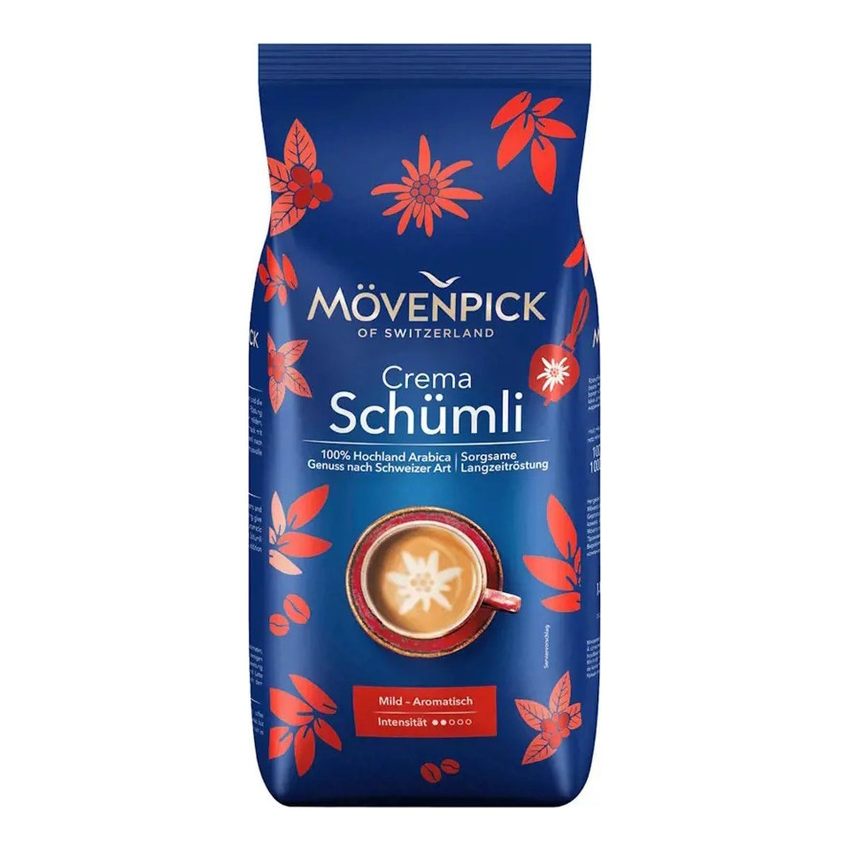 MÖVENPICK CAFFE CREMA SCHÜMLI ganze Bohnen 1000g