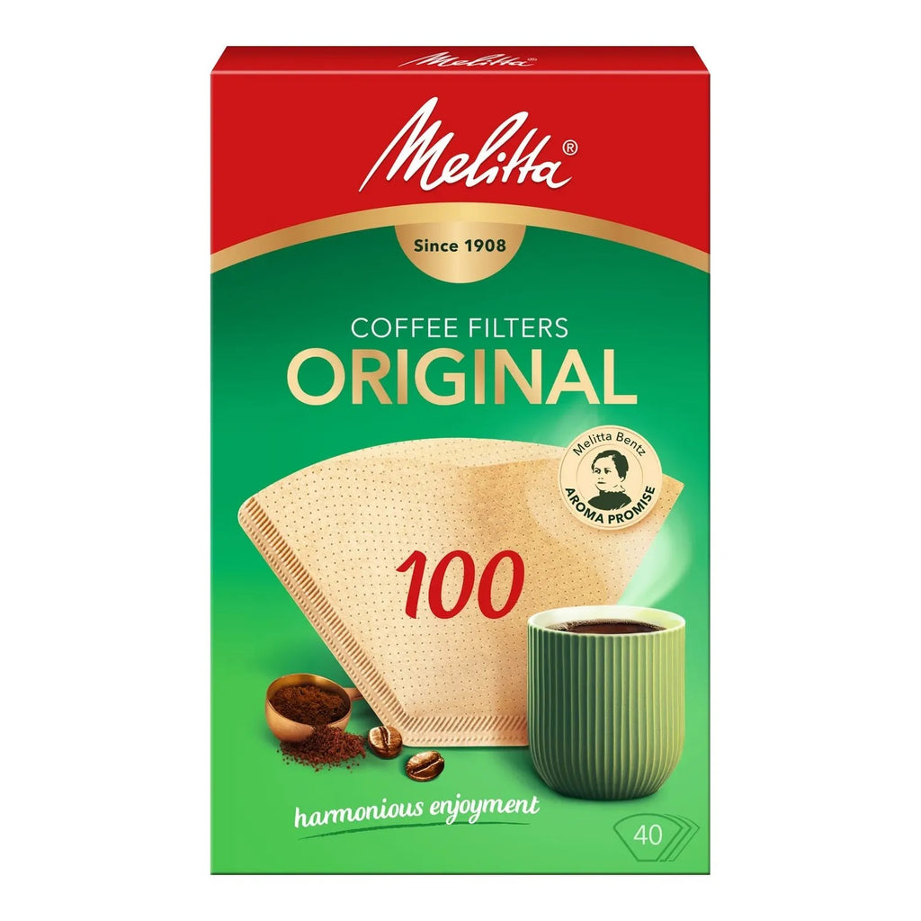 MELITTA 100 Kaffeefilter ORIGINAL Braun 40 Stück