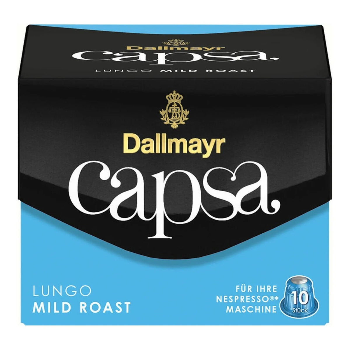 DALLMAYR CAPSA Lungo Mild Roast 10 Caps