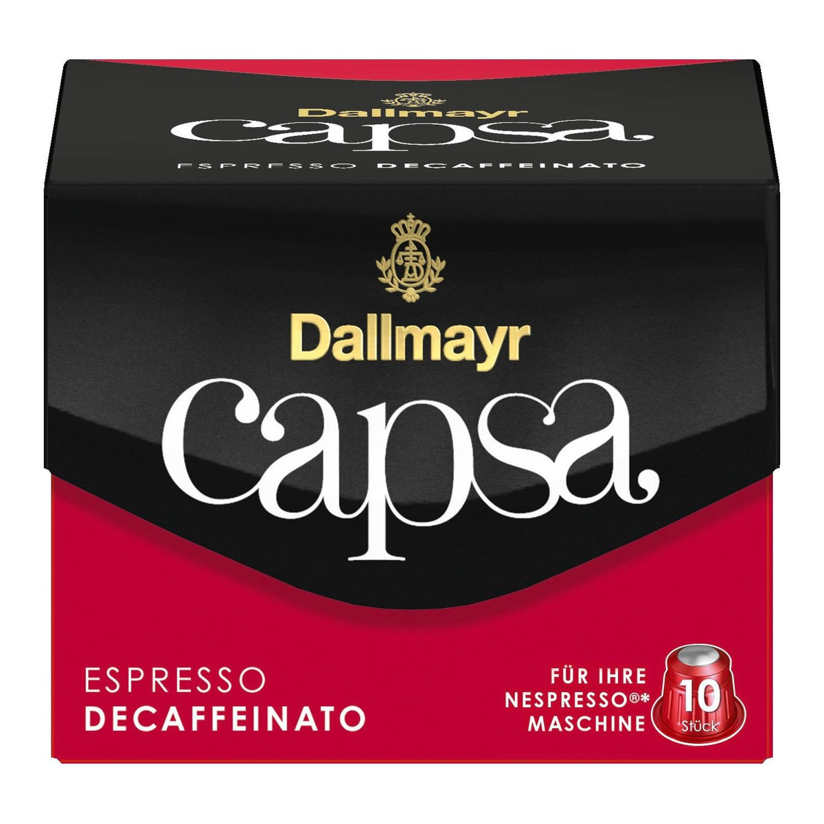 DALLMAYR CAPSA Espresso Decaffeinato 10 Caps