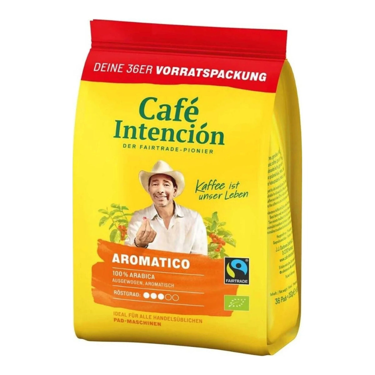 CAFE INTENCION CREMA AROMATICO 36 Pads