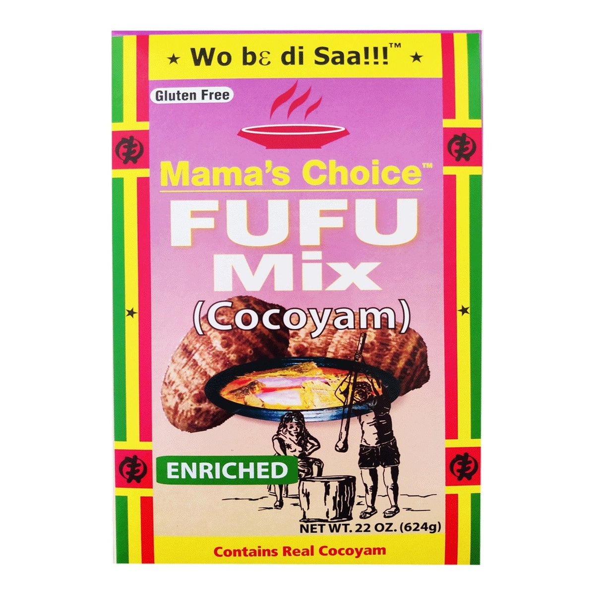 MAMAS CHOICE Fufu Mix Cocoyam 624g